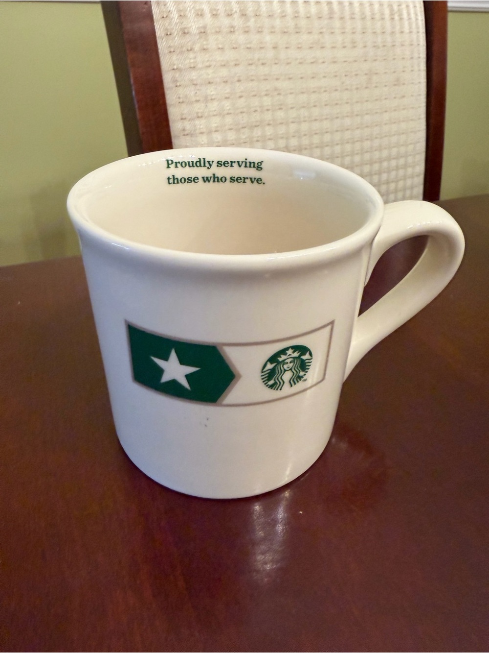 Starbucks 2013 Military Tribute Mug